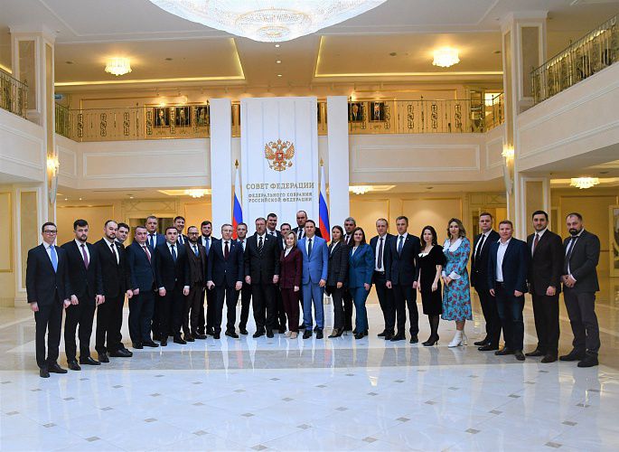 Константин Косачев провел встречу с членами Палаты молодых законодателей при Совете Федерации